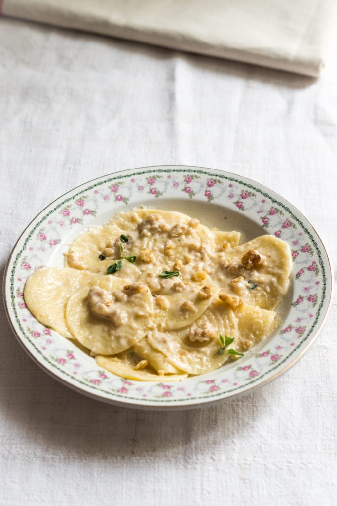 Best Corzetti Pasta Recipe - How to Make Ligurian Walnut Pasta Sauce